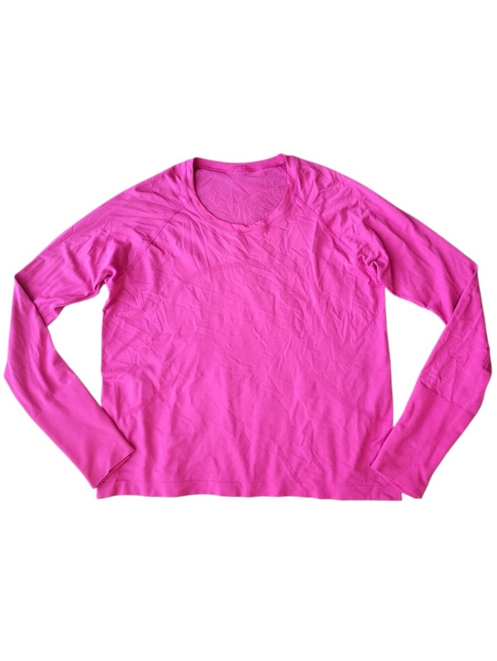 Lululemon Swiftly Tech Long Sleeve Shirt 2.0 Race Length Pink Size 14